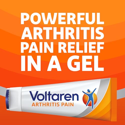 Voltaren Arthritis Pain Relief Gel, Diclofenac Sodium, 1% (NSAID), Clinically Proven Powerful Pain Reliever with Easy Open Flip Top Cap, No Prescription Needed, 5.3oz Voltaren Au supplements