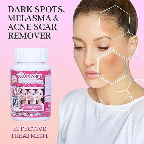 Supreme Gluta White 1500000mg for Skin Lightening, Skin Moisturizer, Collagen Stimulator Healthy Supreme Gluta White Au supplements