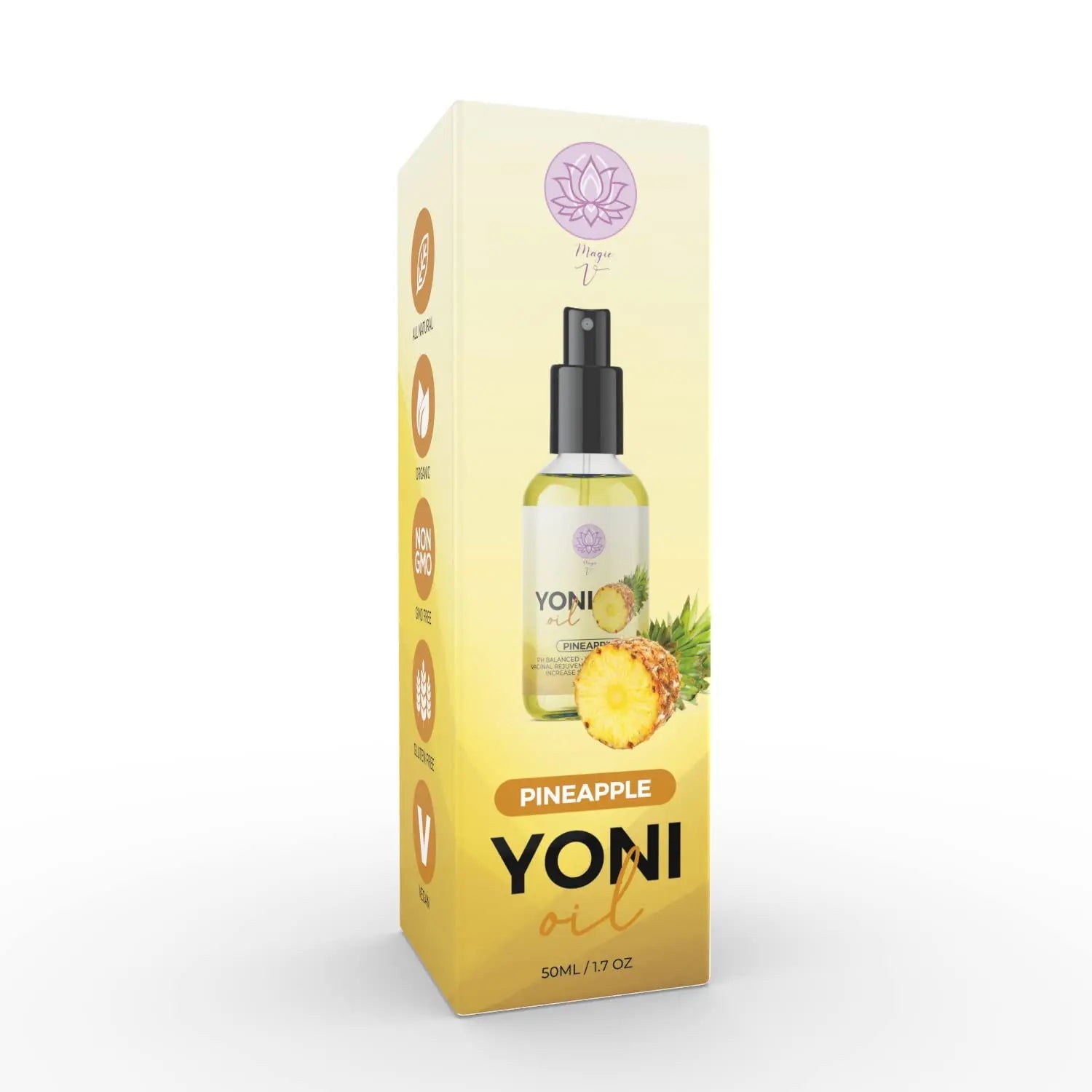 Magic V Steam V Yoni Oil Spray Organic Feminine Oil Vaginal Moisturizer For Wetness Magic V Steam Au supplements