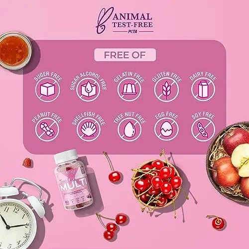 SUKU Vitamins Teen Girl Gummies – Sugar Free Vegetarian Gummy Vitamins Supplement SUKU Vitamins Au supplements