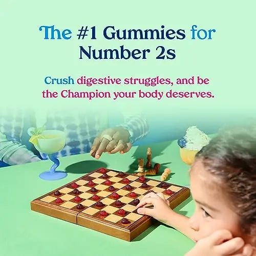 Poop Like a Champion Super Fiber Gummies 6g Fiber - Apple Cider Vinegar & Berries 2 Flavors Poop Like a Champion Au supplements