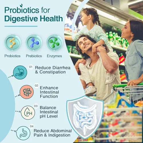 ZEBORA Probiotics for Women-Men Digestive Health with 120 Billion CFUs, Mens-Womens ZEBORA Au supplements