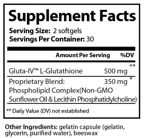Research Labs Liposomal Glutathione Supplement w/Gluta-IV™, 100x Enhanced Absorption Research Labs Au supplements