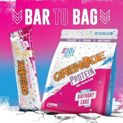 Grenade Protein Powder, Whey Protein Blend with 30g Protein per Serving, High Protein, Low Sugar Grenade Au supplements