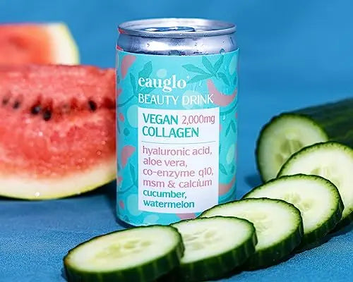 Eauglo- Cucumber & Watermelon Vegan Collagen Beauty Drink, Anti-Ageing & Radiant Skin EauGlo Au supplements