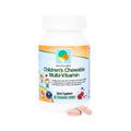 Raise Them Well Tasty Chewable Kids Multivitamin, All-Natural Colors, Flavors & Sweeteners, Daily Essential Vitamins for Children, Easy-to-Chew Vitamins, Strawberry Raise Them Well Au supplements