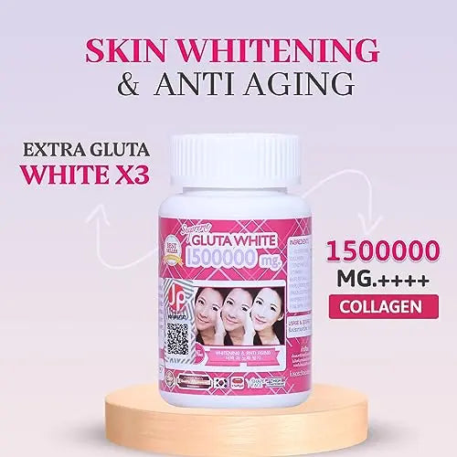 Supreme Gluta White 1500000mg for Skin Lightening, Skin Moisturizer, Collagen Stimulator Healthy Supreme Gluta White Au supplements