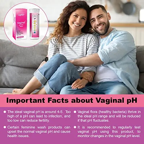 5-Minute Vaginal pH Test Kit for Women - 50 Premium-Quality Vaginal Heath pH Test Strips Included Leaping Lynx Au supplements
