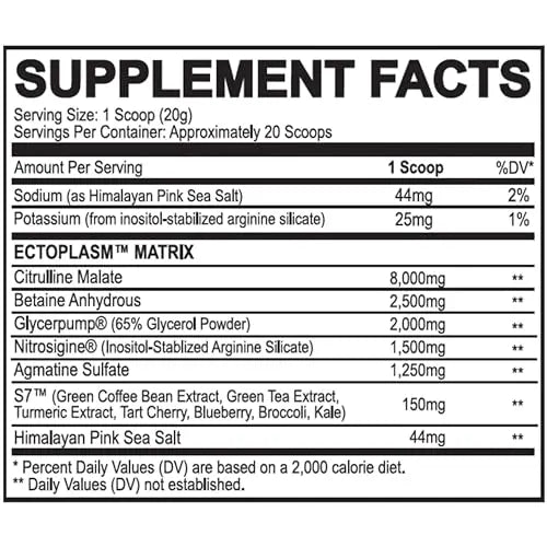 Black Magic Supply Ecto Plasm - Sherbet Pop - Non-Stimulant Pump Igniter - Supernatural Black Magic Supply Au supplements