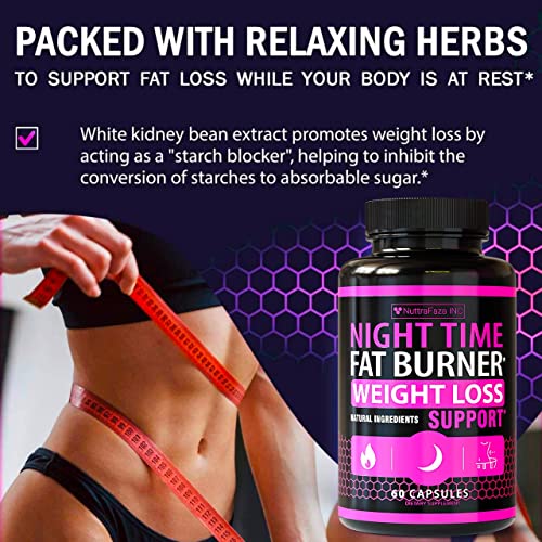 NuttraFaza INC (2 Pack) Night Time Weight Loss Pills for Women Belly Fat Burner NuttraFaza INC Au supplements