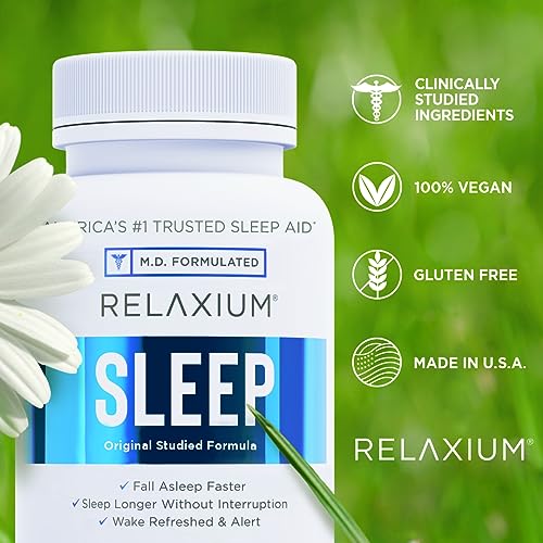 Relaxium Sleep Aid, 30-Day Supply, Dietary Supplement, Better Sleep, Magnesium Relaxium Au supplements