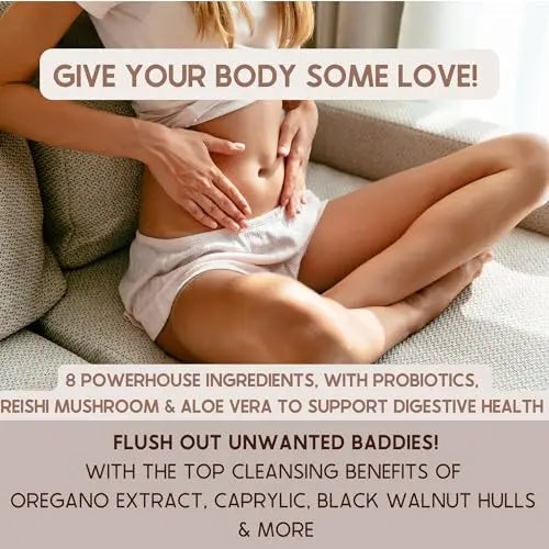 SACRALMOON Candida Cleanse - 8 Cleansing Ingredients for Digestive Support and Feminine Care SACRALMOON Au supplements