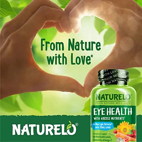 NATURELO Eye Vitamins - AREDS 2 Formula Nutrients with Lutein, Zeaxan NATURELO Au supplements