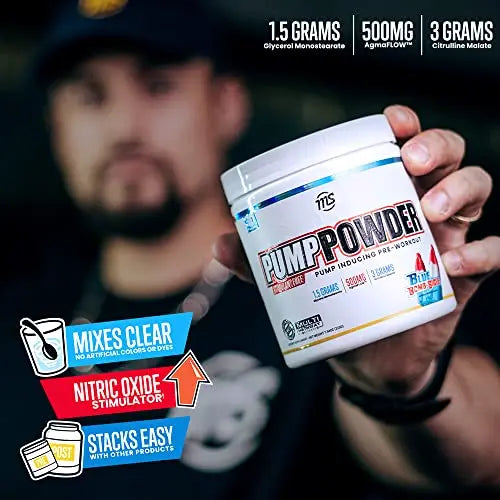 MAN Sports Pump Powder Blue Bombsicle - Stimulant Free Pre Workout Drink MAN Sports Au supplements