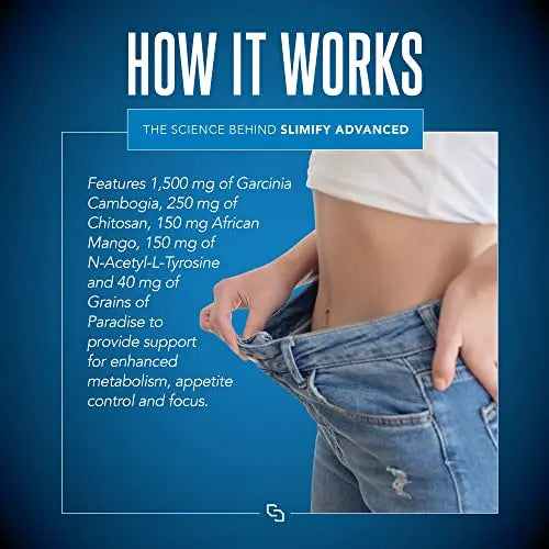 Siren Labs Slimify Advanced Fat Burner for Weight Loss - Garcinia Cambogia, African Mango SIRENLABS Au supplements