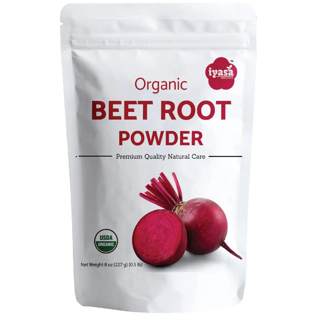 Iyasa Organic Beet Root Powder, Plant Based, Vegan, Gluten-Free, Beetroot Superfood Iyasa Holistics Au supplements