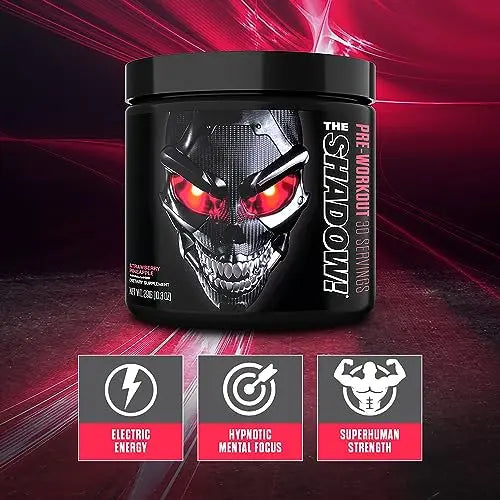JNX SPORTS The Shadow! 350mg of Caffeine Hard Core Preworkout -Electric Energy JNX SPORTS Au supplements