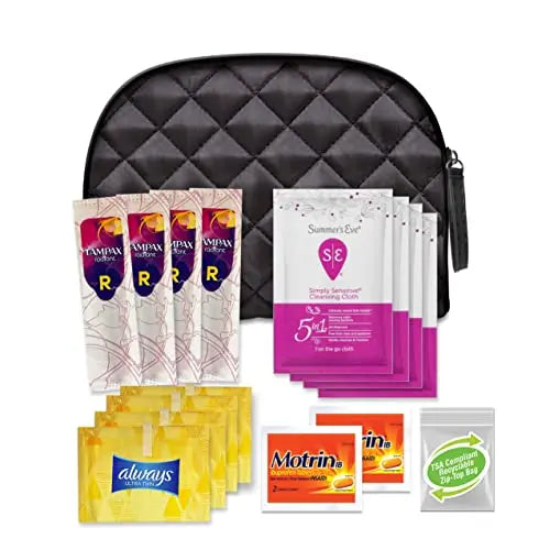 Convenience Kits International Women’s “On-The-Go” Feminine Care Travel Essentials Featuring Convenience Kits International Au supplements