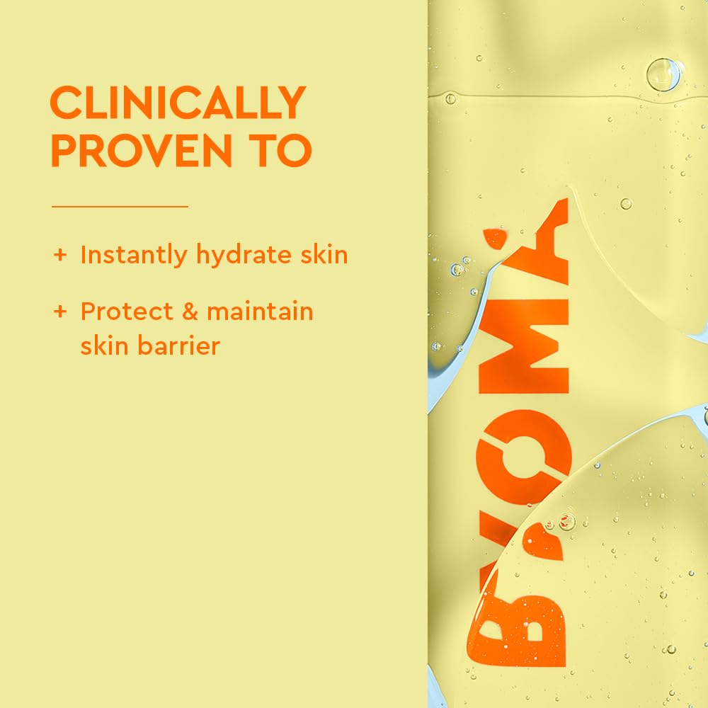 BYOMA Creamy Jelly Cleanser - Hydrating Facial Cleanser for Skin Barrier Repair -Tri-Ceramide Face Wash for Sensitive Skin & All Skin Types