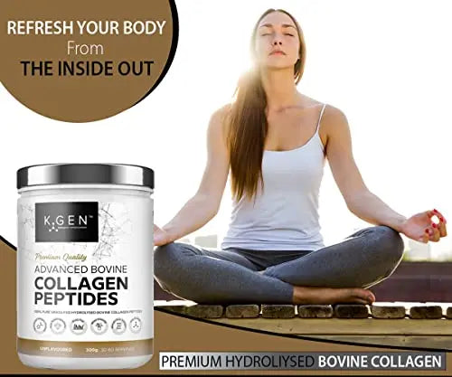 K-GEN Bovine Collagen Powder with Premium Quality Ingredients – Pure Hydrolysed Grass-Fed Bovine Collagen K GEN ketogenic enhancement Au supplements