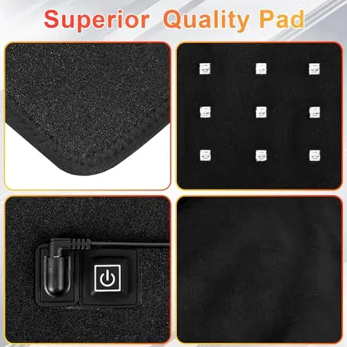 UTK Red Light Therapy for Body, Large Infrared Light Therapy Pad for Deeper Tissue, 24" x 12" Size UTK Au supplements