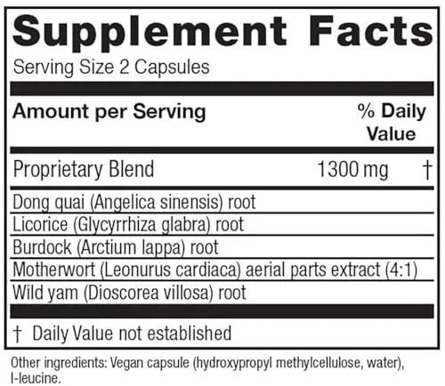 Vitanica Women's Phase II, Menopause Support, Vegan, 180 Capsules Vitanica Au supplements