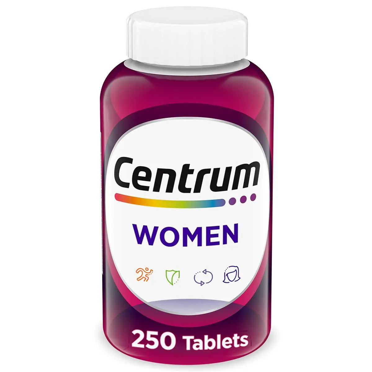Centrum Multivitamin for Women, Multimineral Supplement with Iron, Vitamin D3, B Vitamins and Antioxidant Vitamins C and E, Gluten Free Centrum Au supplements