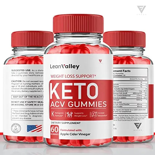 (2 Pack) Lean Valley Keto ACV Gummies Advanced Weight Loss Formula - Lean Valley Fyvus Au supplements