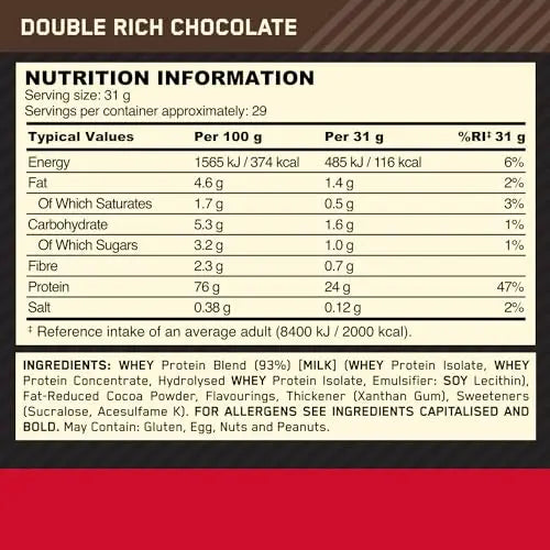 Optimum Nutrition Gold Standard Whey Protein, Muscle Building Powder with Naturally Occurring Optimum Nutrition Au supplements