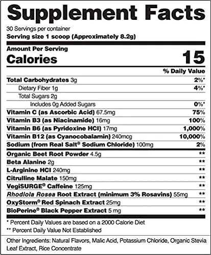Snap Supplements Pre-Workout Beets + Nitric Oxide Booster (2 Products) Snap Supplements Au supplements