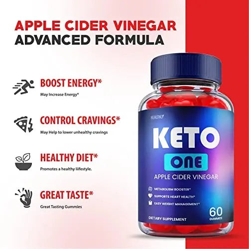 (2 Pack) Keto One Gummies Advanced - Official Formula, Vegan - Keto One Gummies Healthly Au supplements