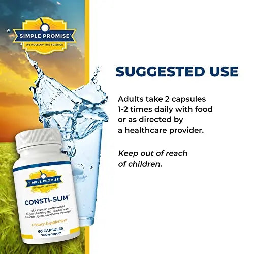 Simple Promise - Consti-Slim - Natural Digestion and Weight Support Simple Promise Au supplements