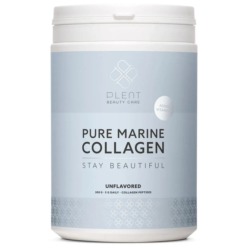 Plent Pure Marine Collagen Unflavored - Stay Beautiful - 5G Daily - Collagen Peptides - 300g Plent Au supplements