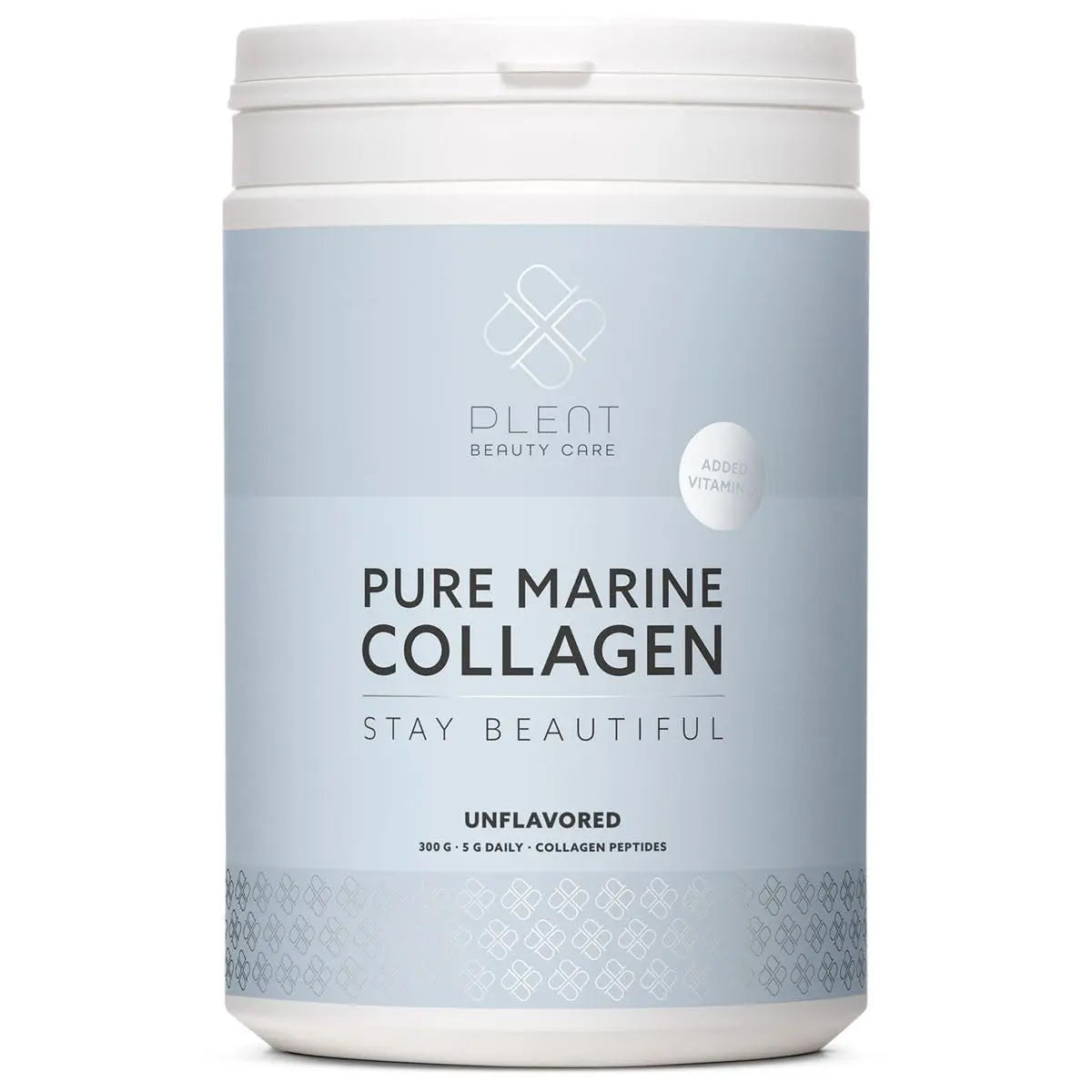 Plent Pure Marine Collagen Unflavored - Stay Beautiful - 5G Daily - Collagen Peptides - 300g Plent Au supplements