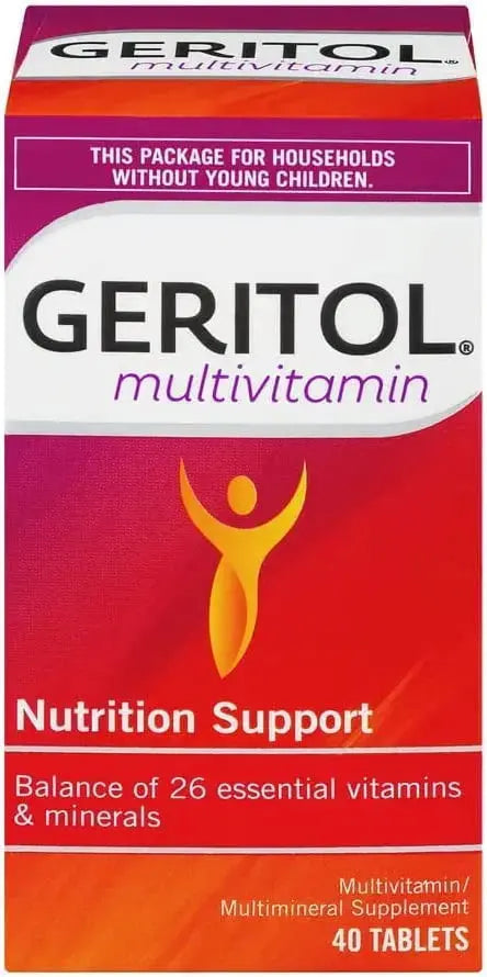Geritol Complete Tablets 100 Tablets Geritol Au supplements