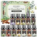 Essential Oils Set - 12 Pcs Aromatherapy Essential Oil Kit for Diffuser, Humidifier, Aromatherapy, Massage Aeshory Au supplements