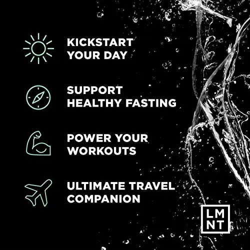 LMNT Zero-Sugar Electrolytes - Raw Unflavored Salt - Hydration Powder Packets Drink LMNT Au supplements
