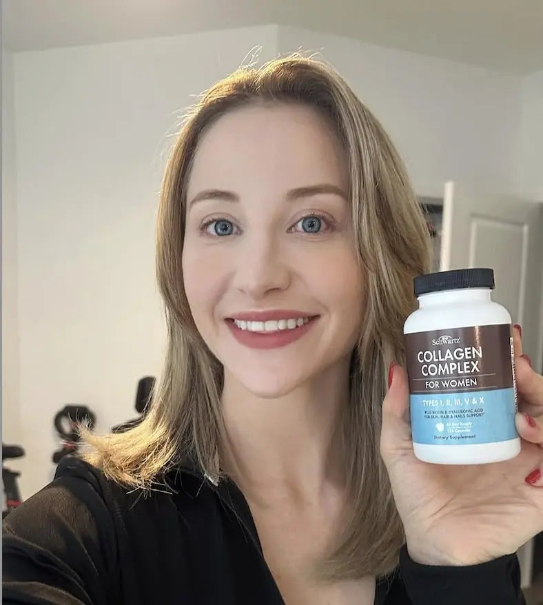 Multi Collagen Pills for Women (Types I II III V X) with Vitamin C Hyaluronic Acid Biotin BioSchwartz Au supplements
