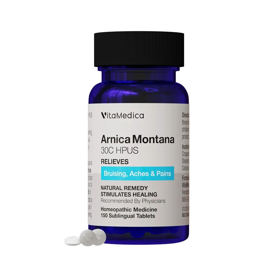 VitaMedica Arnica Montana 30C Rapid Dissolve Tablets for Natural Pain, Bruising, and Swelling Support VitaMedica Au supplements