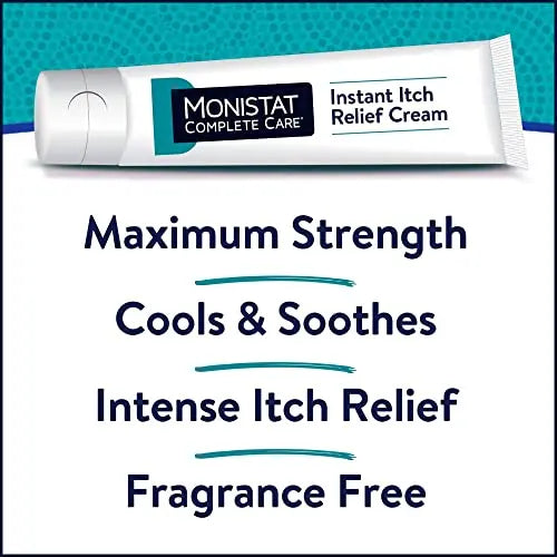 Monistat Instant Itch Relief Cream for Women, Maximum Strength Feminine Itch Care, 1 oz Monistat Au supplements