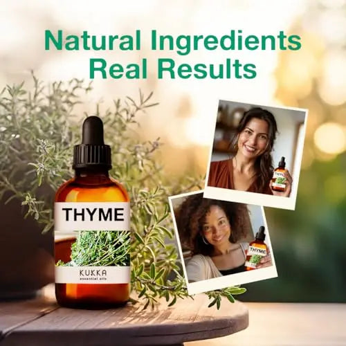 Kukka Thyme Essential Oil for Hair Thyme Oil for Skin - 100% Natural Thyme Essential Oil for Diffuser KUKKA essential oils Au supplements