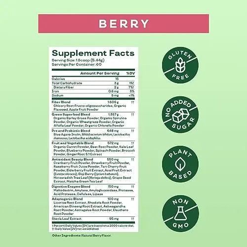Bloom Nutrition Super Greens Powder for Digestive Health - Probiotics, Digestive Bloom Nutrition Au supplements