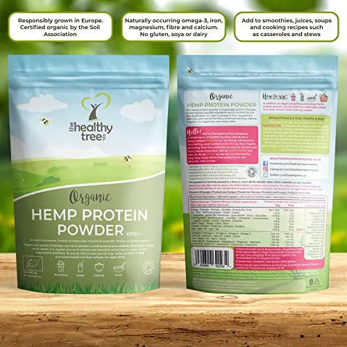 Organic Hemp Protein Powder by TheHealthyTree Company - Harvested in Europe TheHealthyTree Company Au supplements