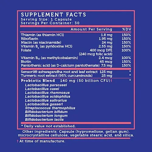 Lovebug Complete Mood Probiotic | 10 Clinically Studied Probiotic Strains & Patented lovebug PROBIOTICS Au supplements