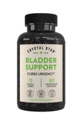Crystal Star Bladder Support (60 Capsules) – Herbal Supplement for Healthy Bladder Function - Cranberry, Dandelion & Fenugreek - Helps Overactive Bladder and Incontinence - Non-GMO Crystal Star Au supplements