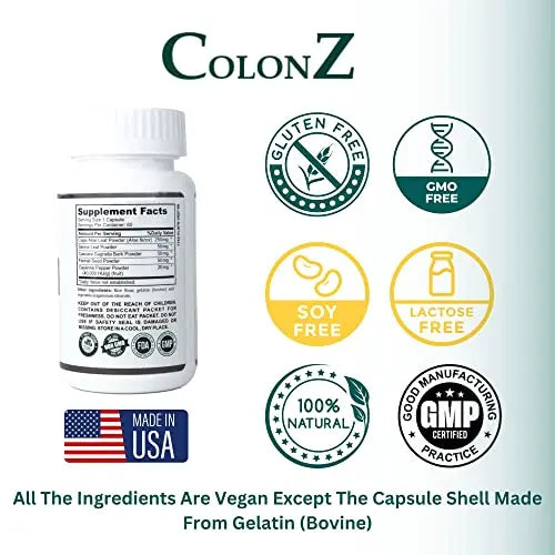 Dr. Dhoble’s Remedies ColonZ Colon Cleanser & Detox – Helps Occasional Constipation DR. DHOBLE’S REMEDIES Au supplements