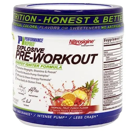 PERFORMANCE INSPIRED Nutrition Pre-Workout Powder - Contains Citrulline - Nitrosigine PERFORMANCE INSPIRED Au supplements