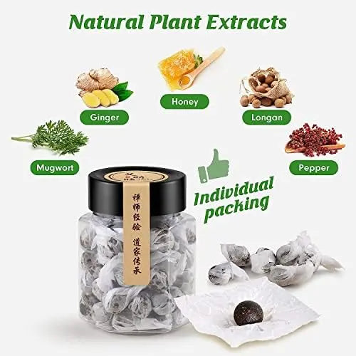 Mugwort Belly Patch for Men and Women with Natural Plant Extracts -60Pcs Body Sculpting SHENFY Au supplements
