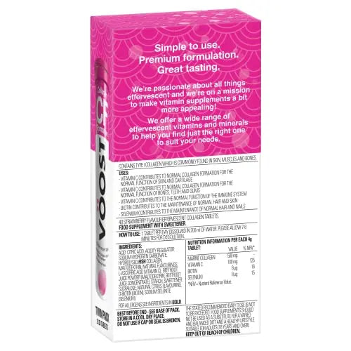 Vöost Collagen Formation Pack Of 40 Everscent Tablets Vöost Au supplements